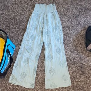 flowy cotton pants